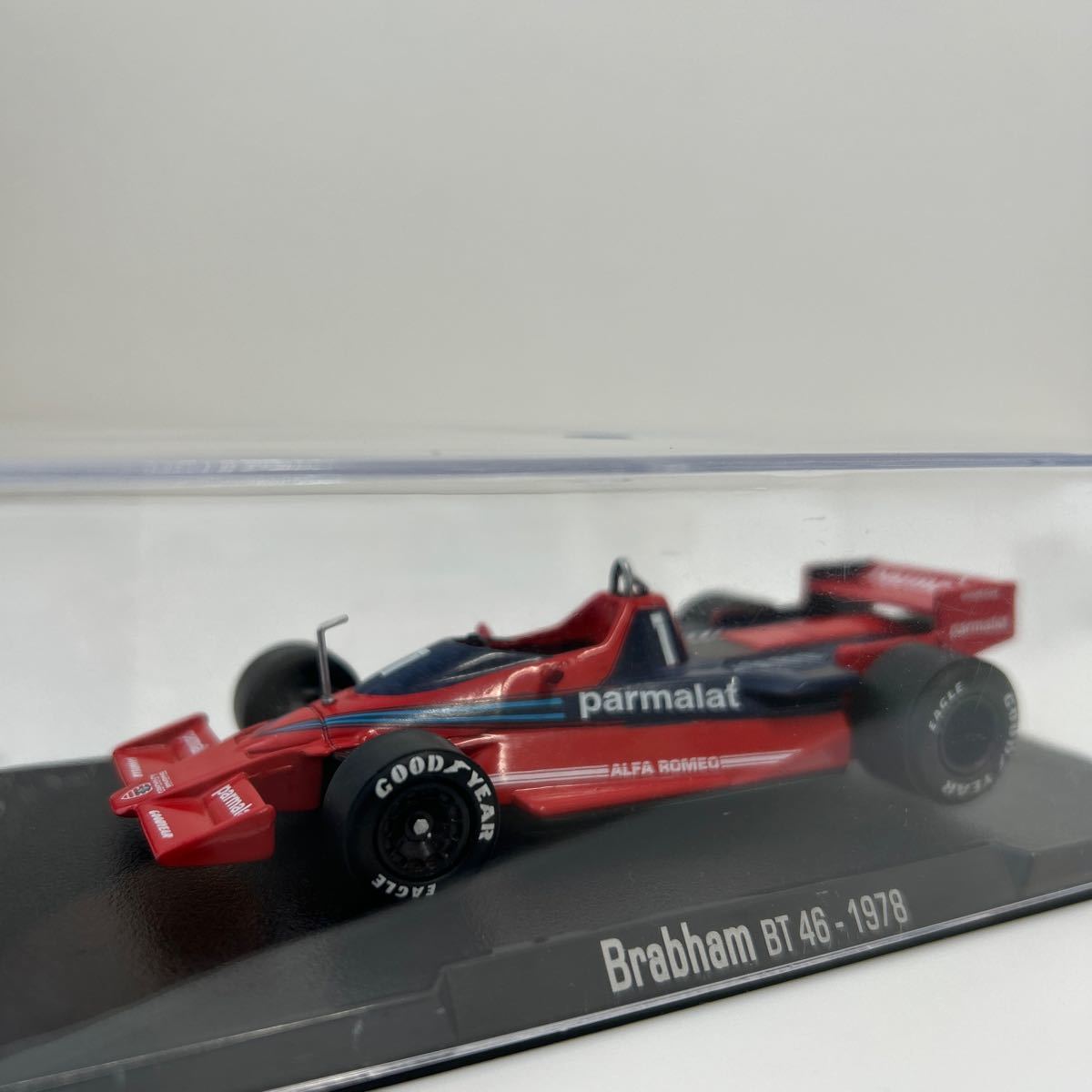 1円〜 1/43 Brabham BT46 1978 #1 Alfa Romeo ブラバム アルファロメオ F1 ミニカー モデルカー ニキ・ラウダ_画像1