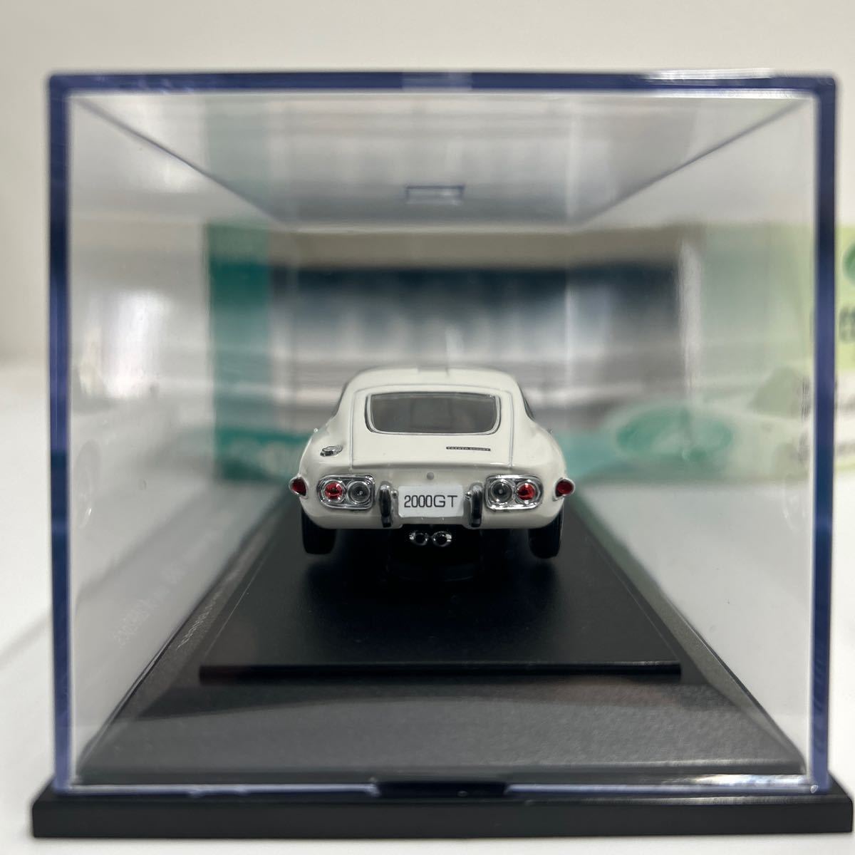 EBBRO 1/43 TOYOTA 2000GT Late version 1968年 エブロ トヨタ 後期型 ホワイト ミニカー モデルカー 旧車 MF10 国産名車_画像6