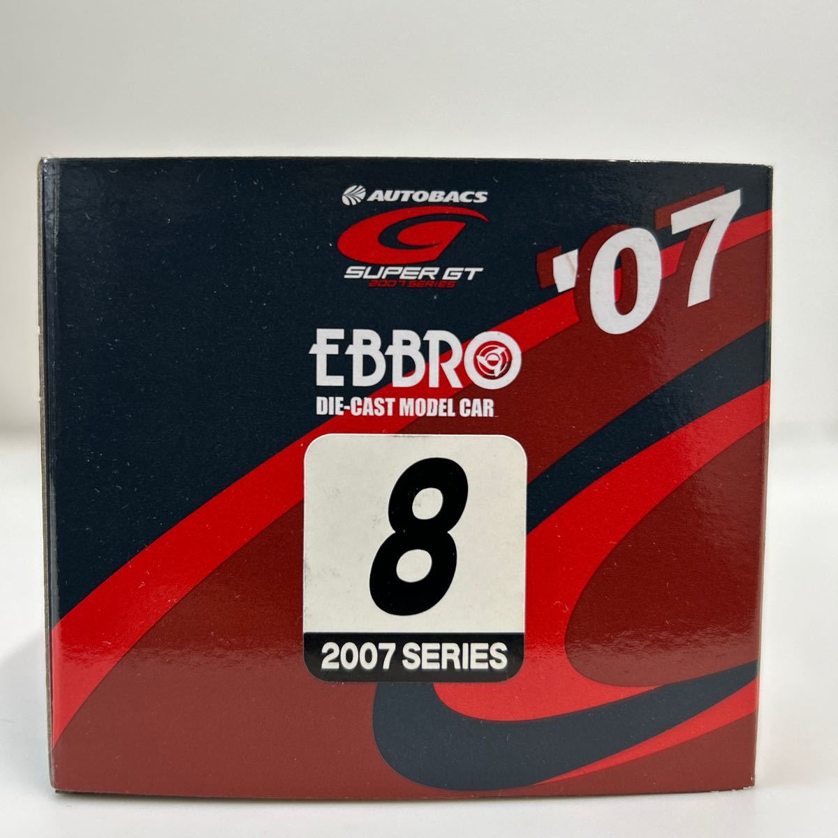 EBBRO 1/43 ARTA HONDA NSX SUPER GT500 2007 #8 エブロ ホンダ NA2 オートバックス スーパーGT ミニカー モデルカー_画像5