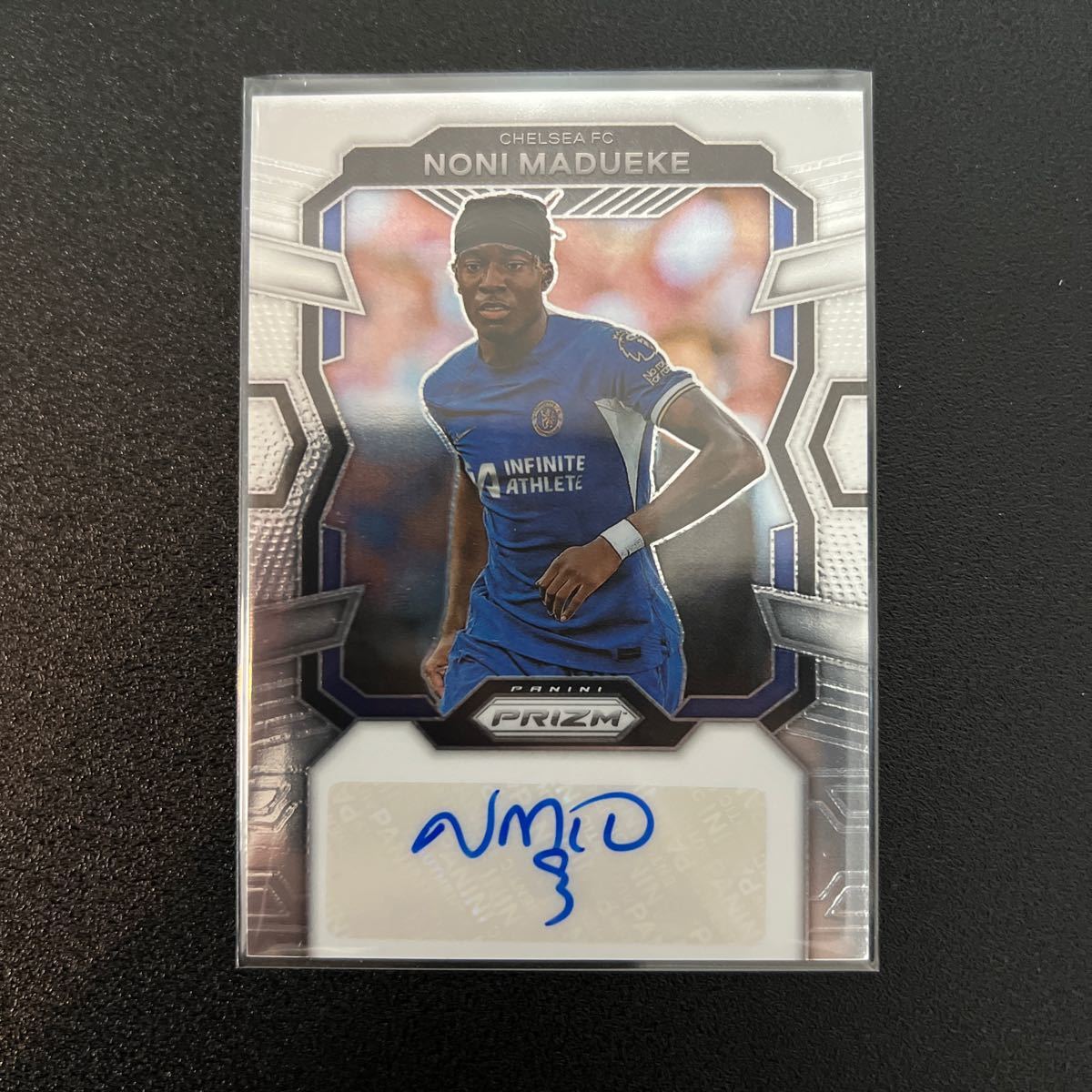 Noni Madueke 直筆サインカード 　2023-24 PANINI PRIZM premier league - Signature Auto - Chelsea FC チェルシー_画像1