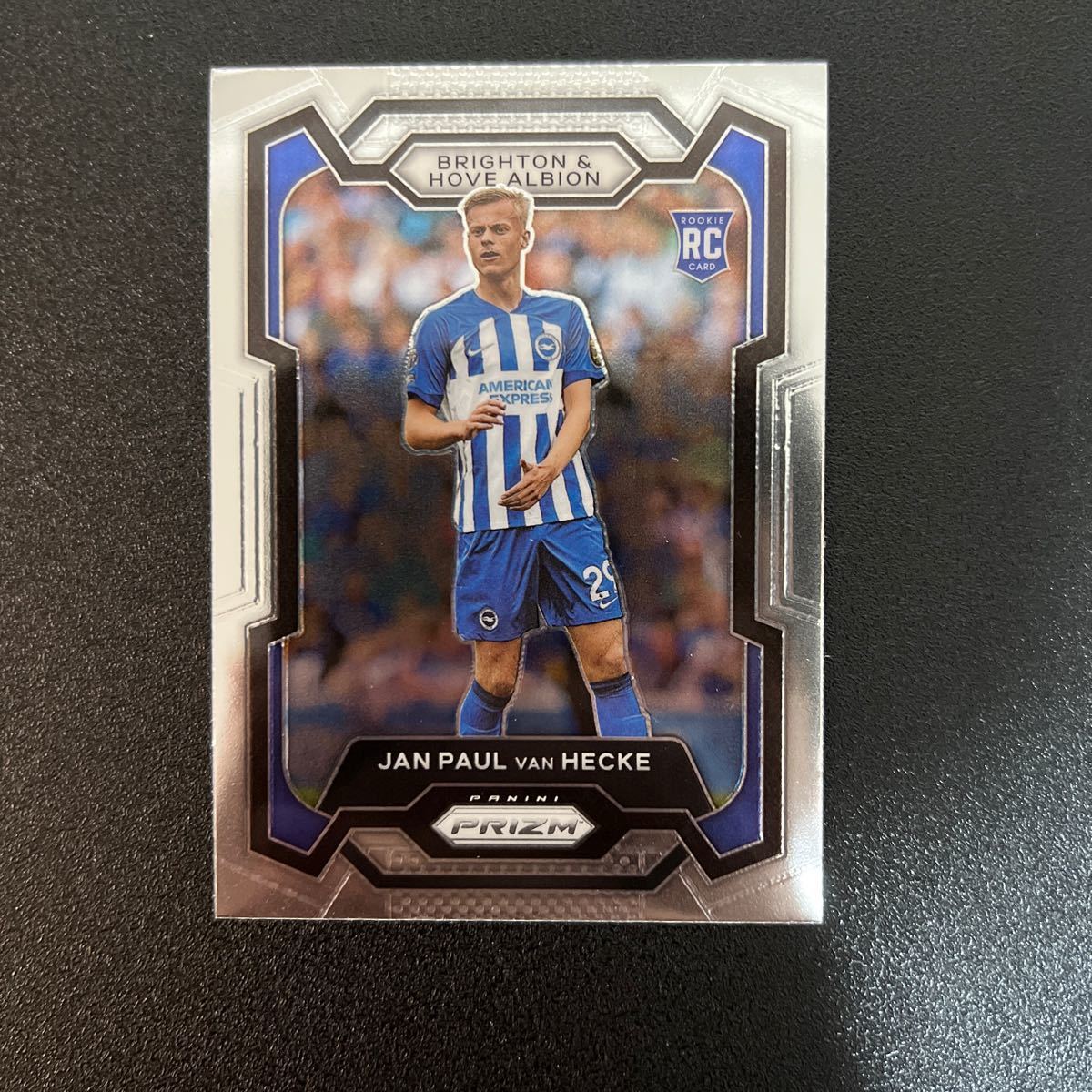 Jan Paul van Hecke 2023-24 PANINI PRIZM premier league - base - Brighton & Hove Albion ルーキーカード RC_画像1