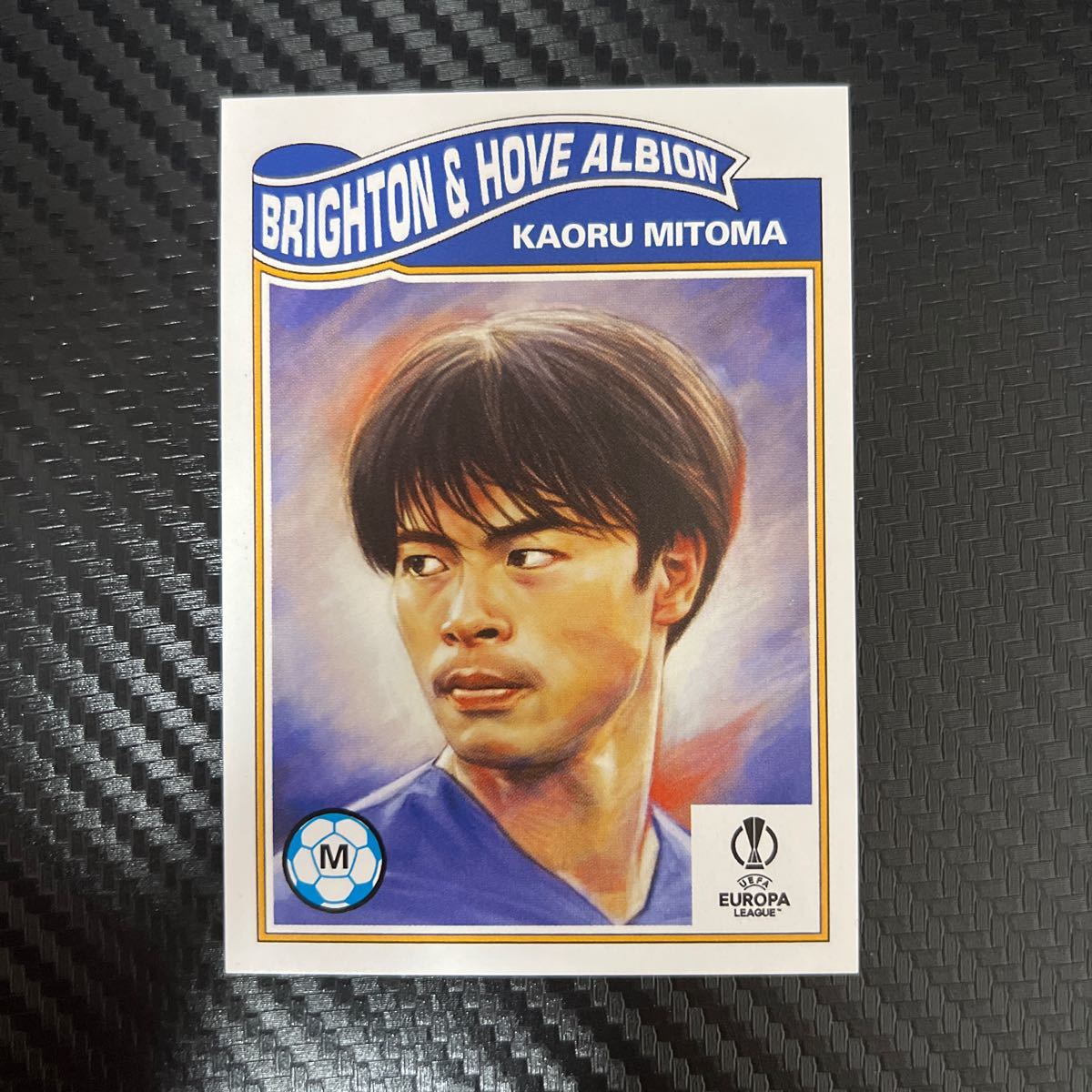 三笘薫 Kaoru Mitoma - 2023 Topps Living Set - Brighton & Hove Albion 完売品　三笘薫の初回Toppsカード　日本選手_画像1