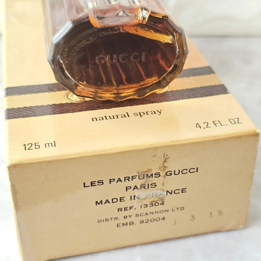 ★希少・125ml★GUCCI eau de parfum/グッチ オー ド パルファム★EDP・ほぼ満タン・Vintage・ヴィンテージ★_画像4