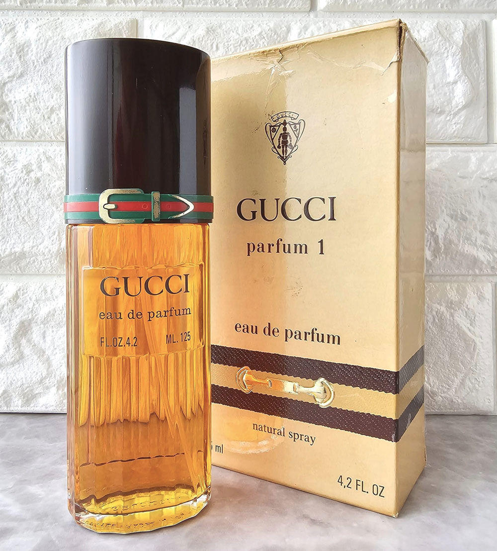 ★希少・125ml★GUCCI eau de parfum/グッチ オー ド パルファム★EDP・ほぼ満タン・Vintage・ヴィンテージ★_画像1