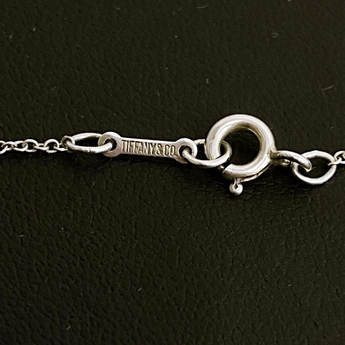 2SB54 TIFFANY & Co. ティファニー S925 シルバー ドロップネックレス アクセサリーブランド 中古 現状品_画像5