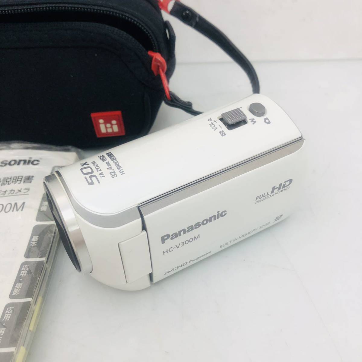 2SA56 Panasonic デジタルハイビジョンビデオカメラ HC-V300M 中古 現状品の画像2