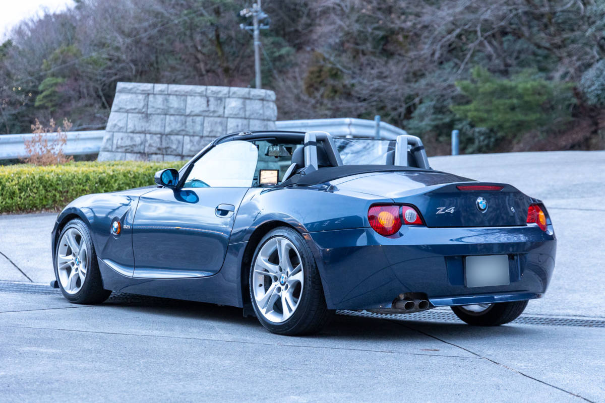 ★兵庫県　姫路市　ＢＭＷ　Ｚ４　手動オープン美車　修復歴なし　車検あり　17インチアルミ　地デジ　キーレス　ＥＴＣ　売り切り_画像4