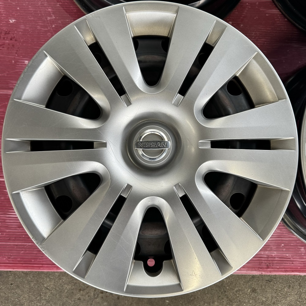 【純正品4本セット】日産　セレナ純正スチールホイール　15×5.5J　114.3-5H　IN45　ハブ径実測66mm　_画像3