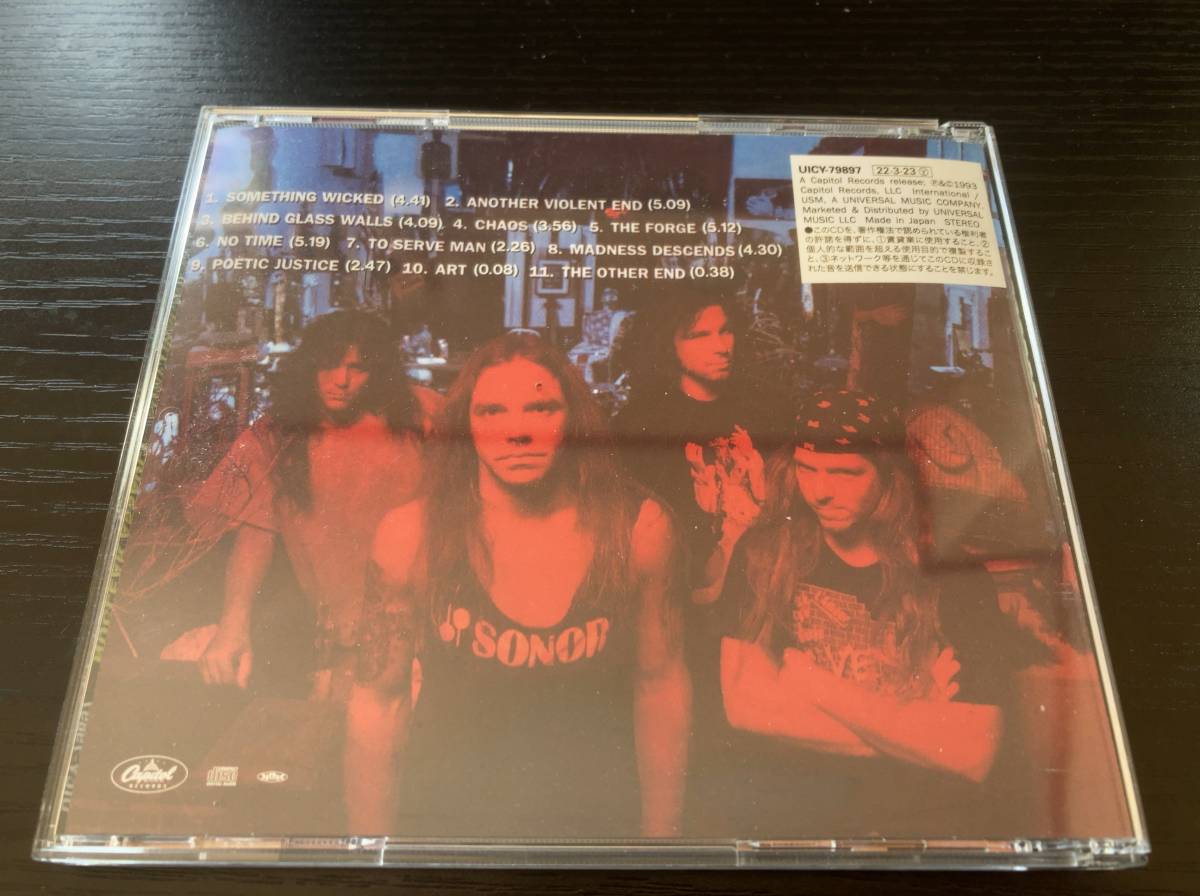 NUCLEAR ASSAULT something wicked 国内盤CD クロスオーバー_画像2