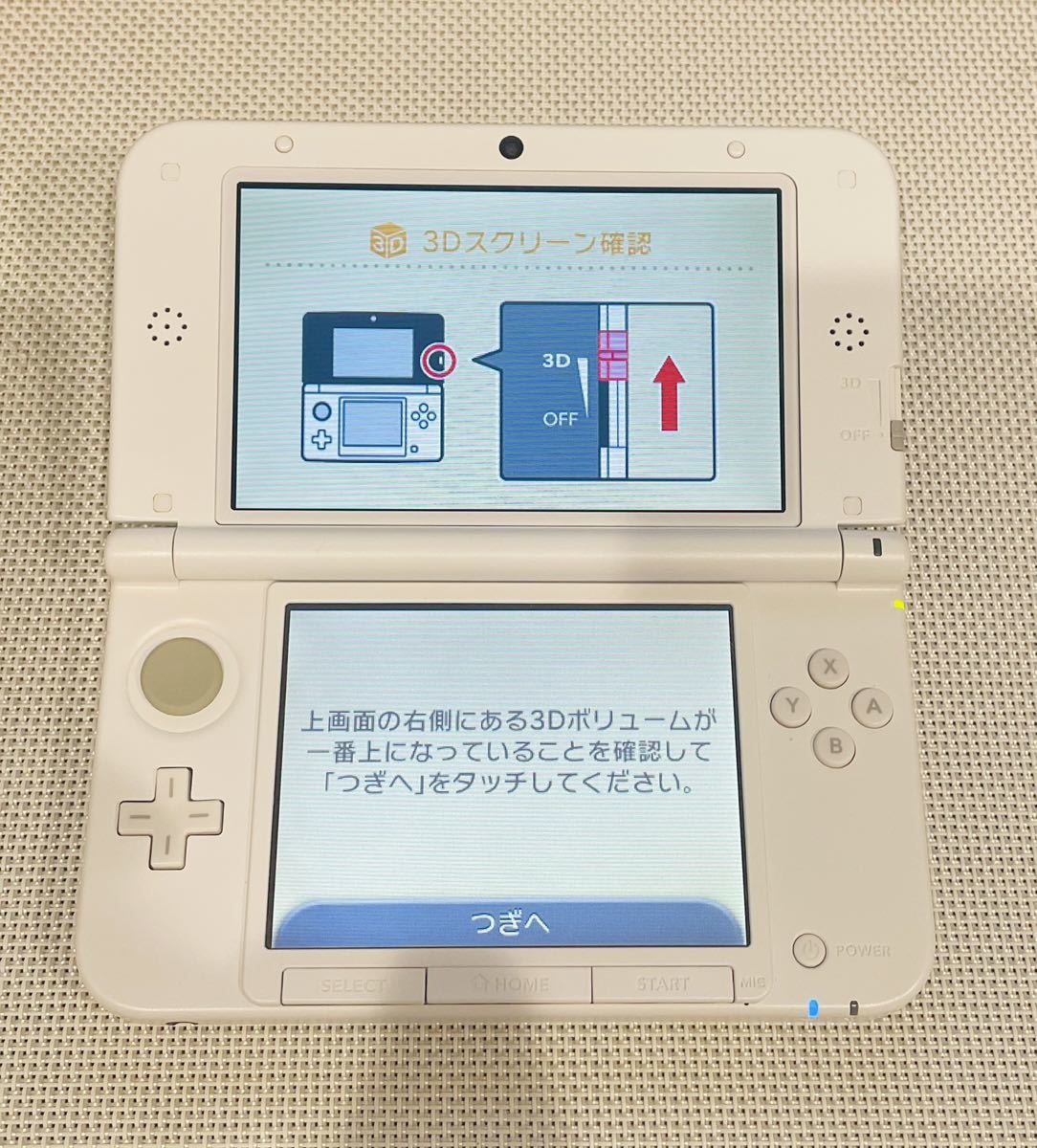 ニンテンドー3DSLL とびだせどうぶつの森パック 本体動作品　送料無料　付属品付き　Nintendo 任天堂 _画像4