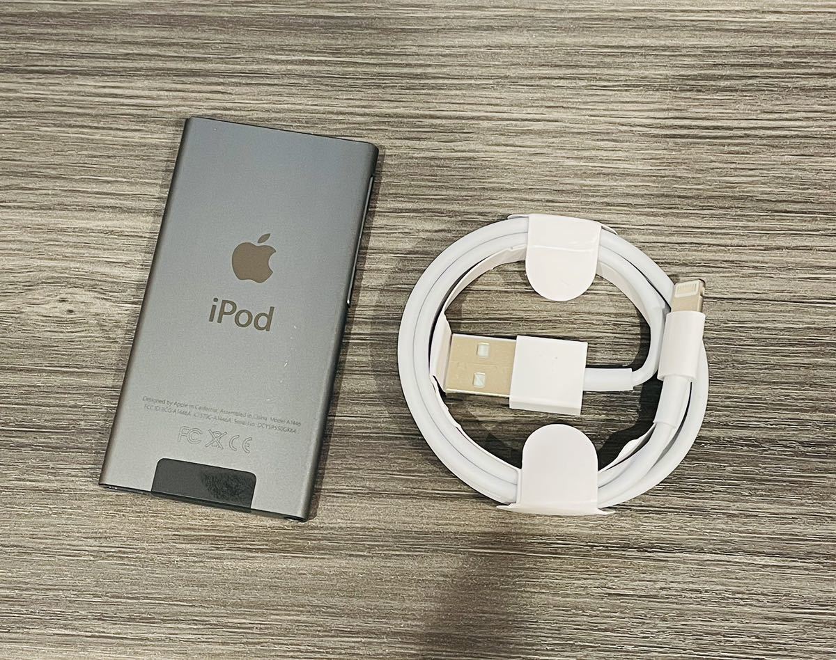 iPod nano 第7世代　16GB スペースグレイ MKN52J 送料無料　Apple appleアイポッドナノ 2015年後期型_画像2