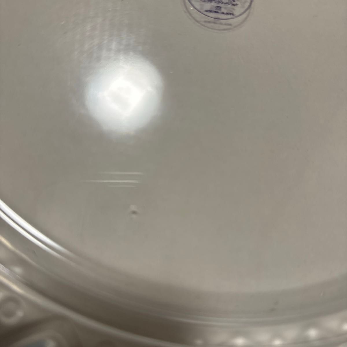 アデリア　昭和レトロ　ハーティレース　新品未使用　ブルー　水色　青色 プレート 大皿