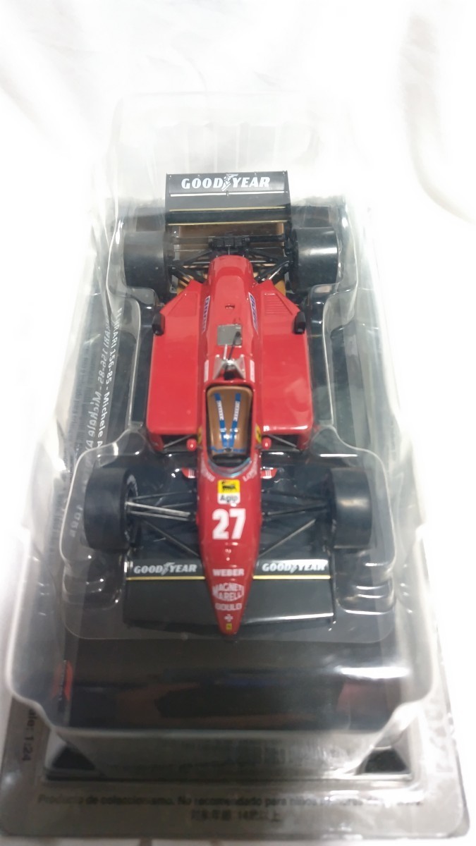 デアゴスティーニ ビッグスケールF1コレクション 45号 フェラーリ156-85 ミケーレ・アルボレート スケールモデルのみ 現状出品 送料無料_画像2