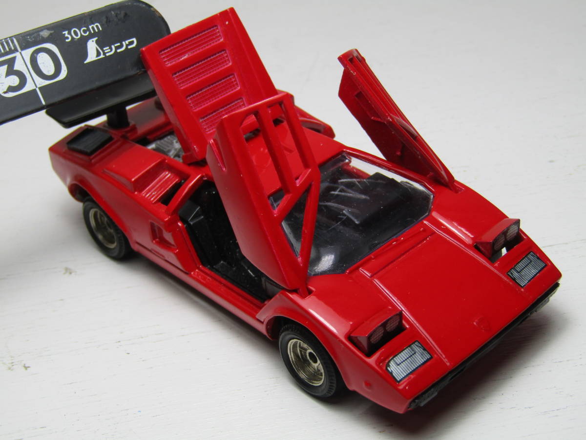 LAMBORGHINI COUNTACH 1/40 ランボルギーニ カウンタック ベルトーネ LP-500 YONEZAWA TOYS DIAPET ヨネザワ 日本製 Made in Japan 当時物の画像3