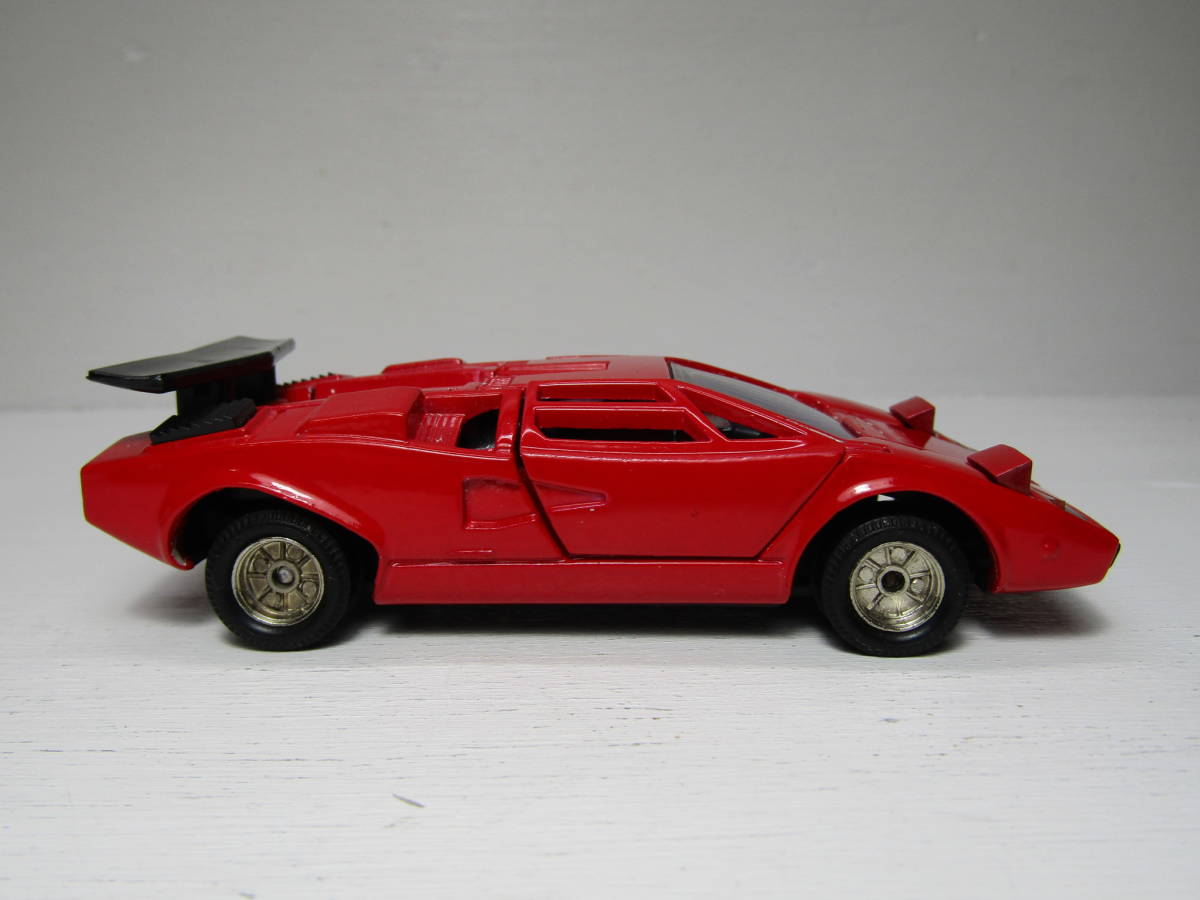 LAMBORGHINI COUNTACH 1/40 ランボルギーニ カウンタック ベルトーネ LP-500 YONEZAWA TOYS DIAPET ヨネザワ 日本製 Made in Japan 当時物の画像7