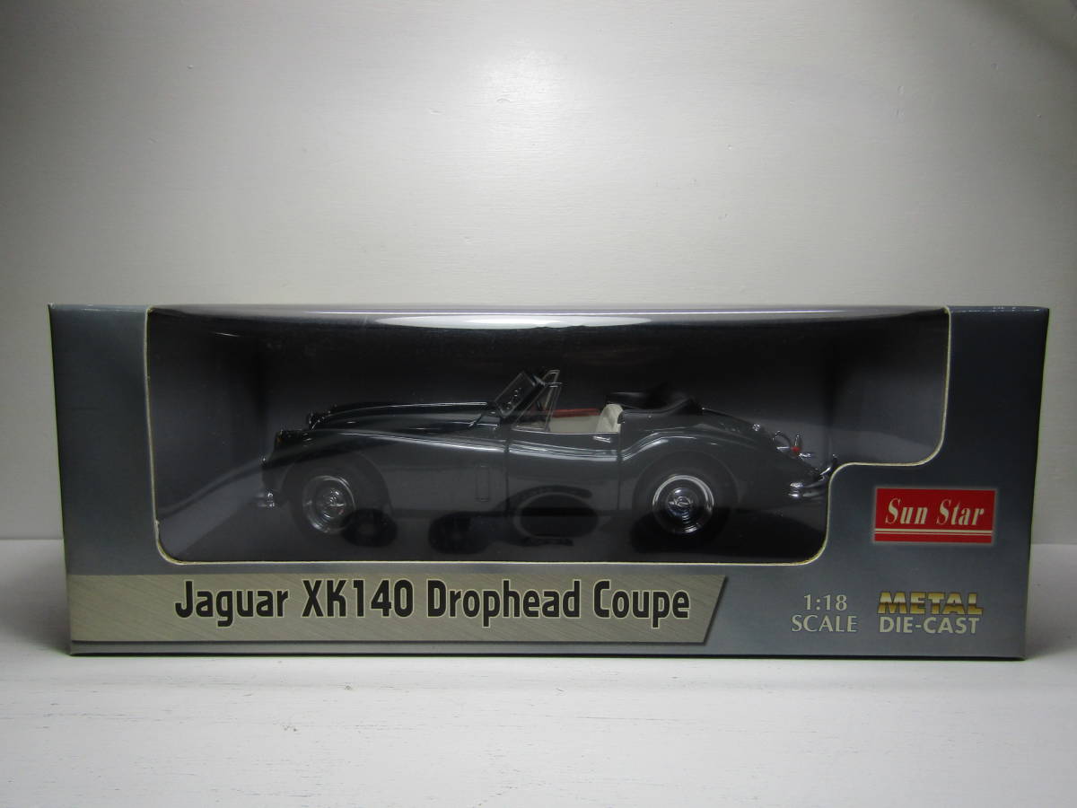 Jaguar XK140 1/18 ジャガー XK 140 Drophead Coupe 英国 ドロップヘッド 1954~57 50s クーペ ブリティシュグリーン XJS XK120 GB D E-Typeの画像10