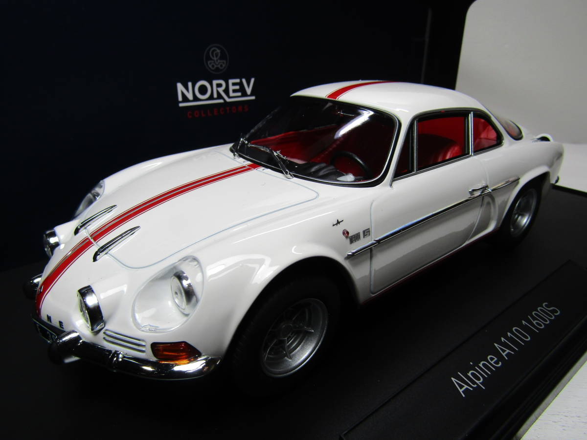 Alpine Renault A110 1600 S 1/18 アルピーヌ ルノー ベルリネッタ Berlinetta 白 仏 トロフィー A110 1100 ゴルディーニ 1300VC 1300G/S_画像1