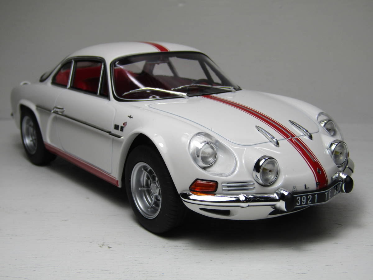 Alpine Renault A110 1600 S 1/18 アルピーヌ ルノー ベルリネッタ Berlinetta 白 仏 トロフィー A110 1100 ゴルディーニ 1300VC 1300G/S_画像8