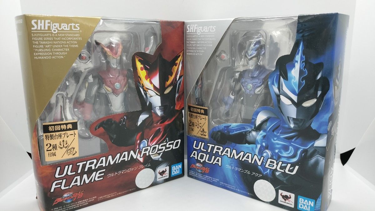 S.H. Figuarts ウルトラマンブルアクア＆ウルトラマンロッソフレイム初回特典付