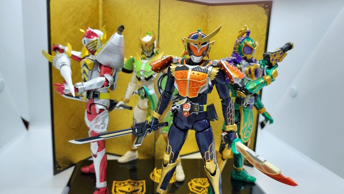 S.H.figuarts 仮面ライダー鎧武、バロン、龍玄、斬月セット