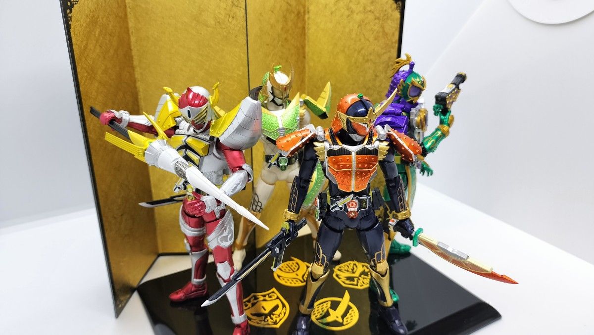 S.H.figuarts 仮面ライダー鎧武、バロン、龍玄、斬月セット