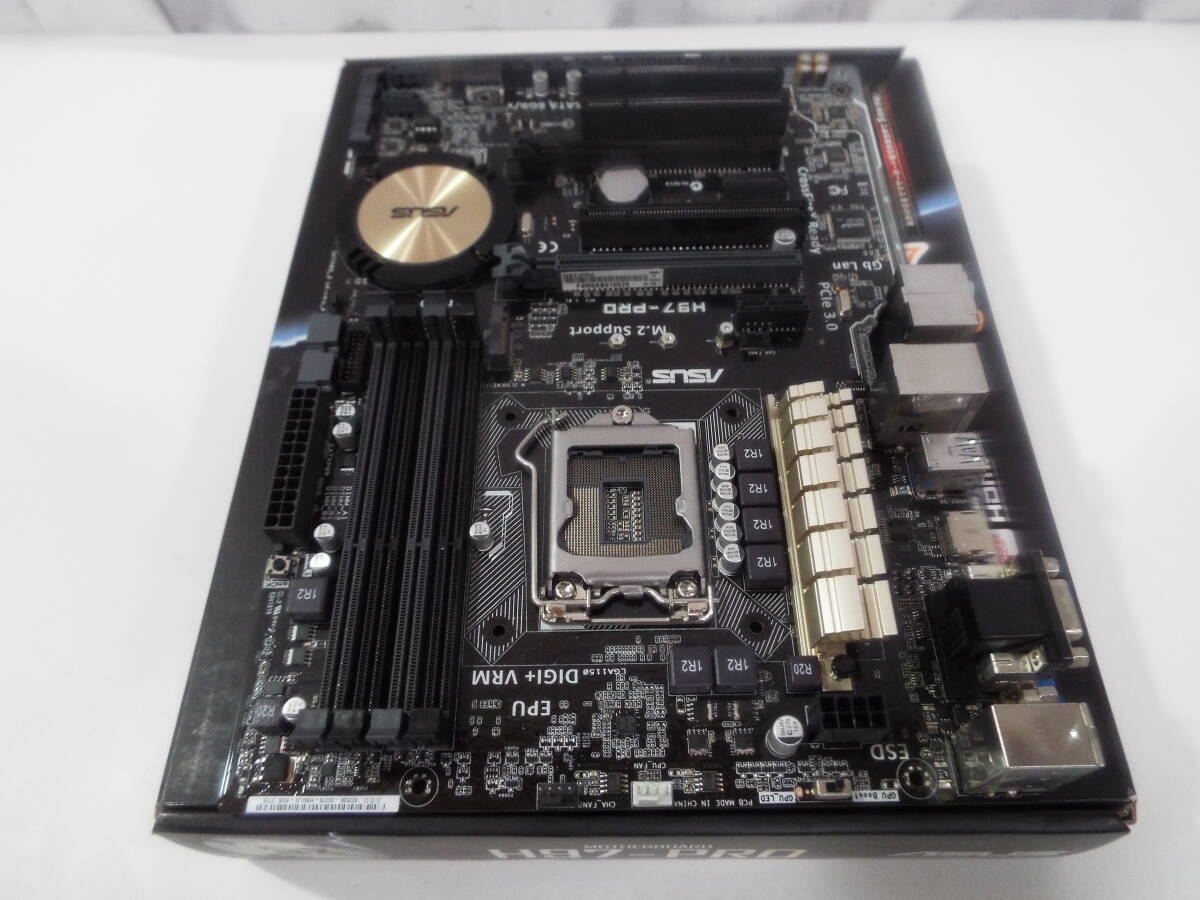 送料無料 ASUS H97-PRO Intel 第4世代 第5世代 LGA1151 H97 ATX マザーボードの画像5