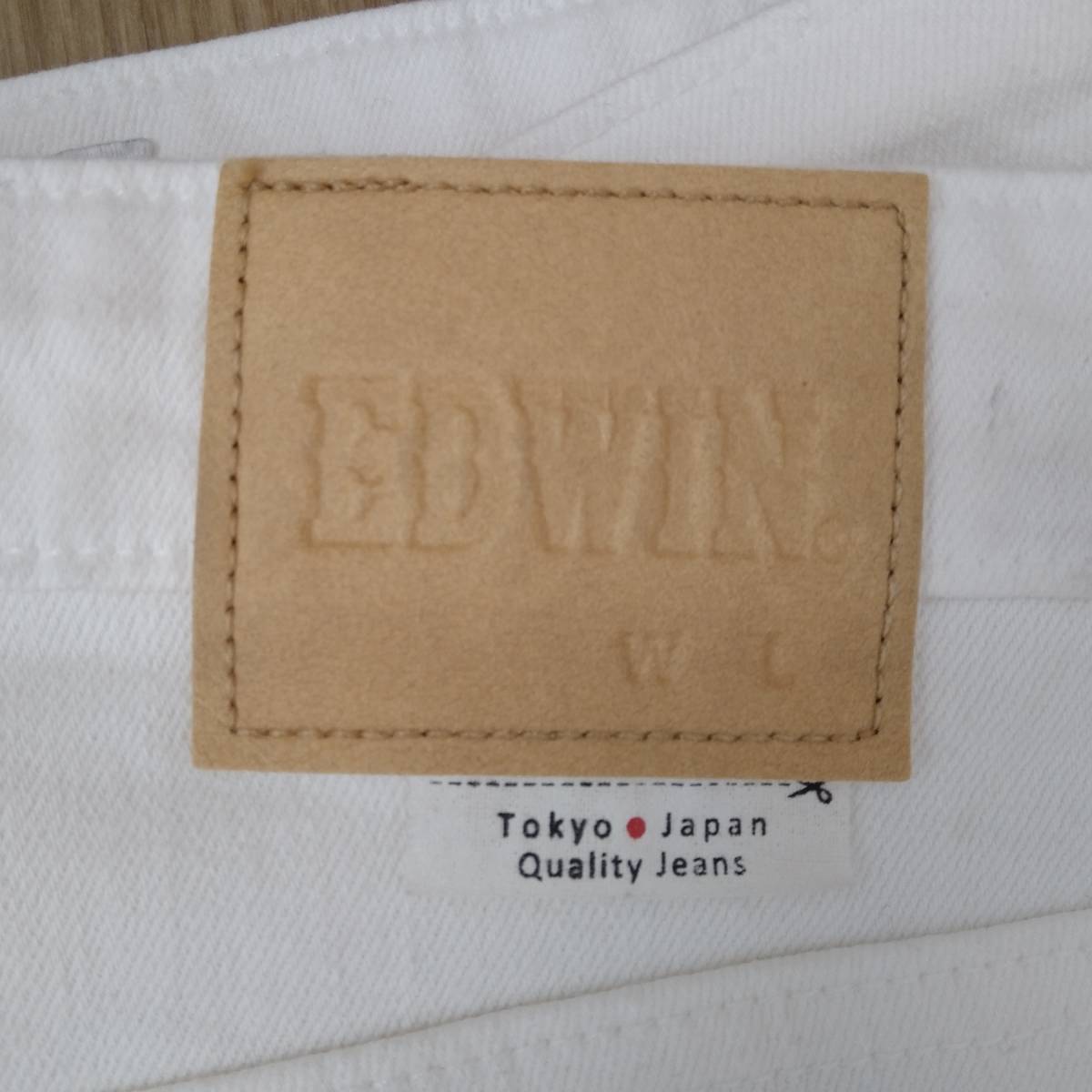 エドウィン EDWIN ED03 ホワイト W31_画像3
