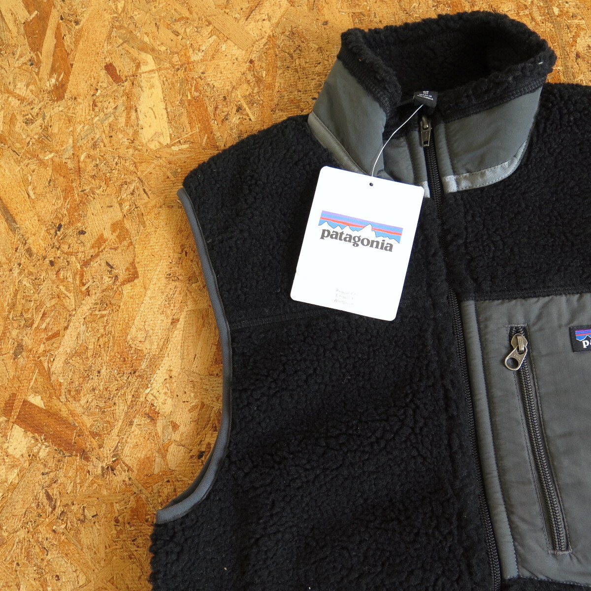 新品☆本物 XSサイズ 廃盤 パタゴニア レトロX フリースベスト デッドストック PATAGONIA CLASSIC RETRO X VEST クラシック BFO USA_画像5