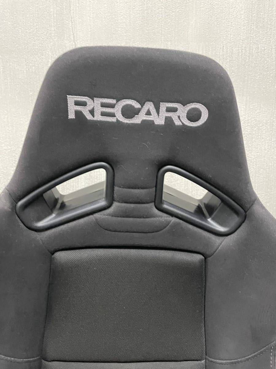 RECARO レカロ SR-7F ハイエース用レールシートベルトバックル付き。まだまだ使えます。_画像3