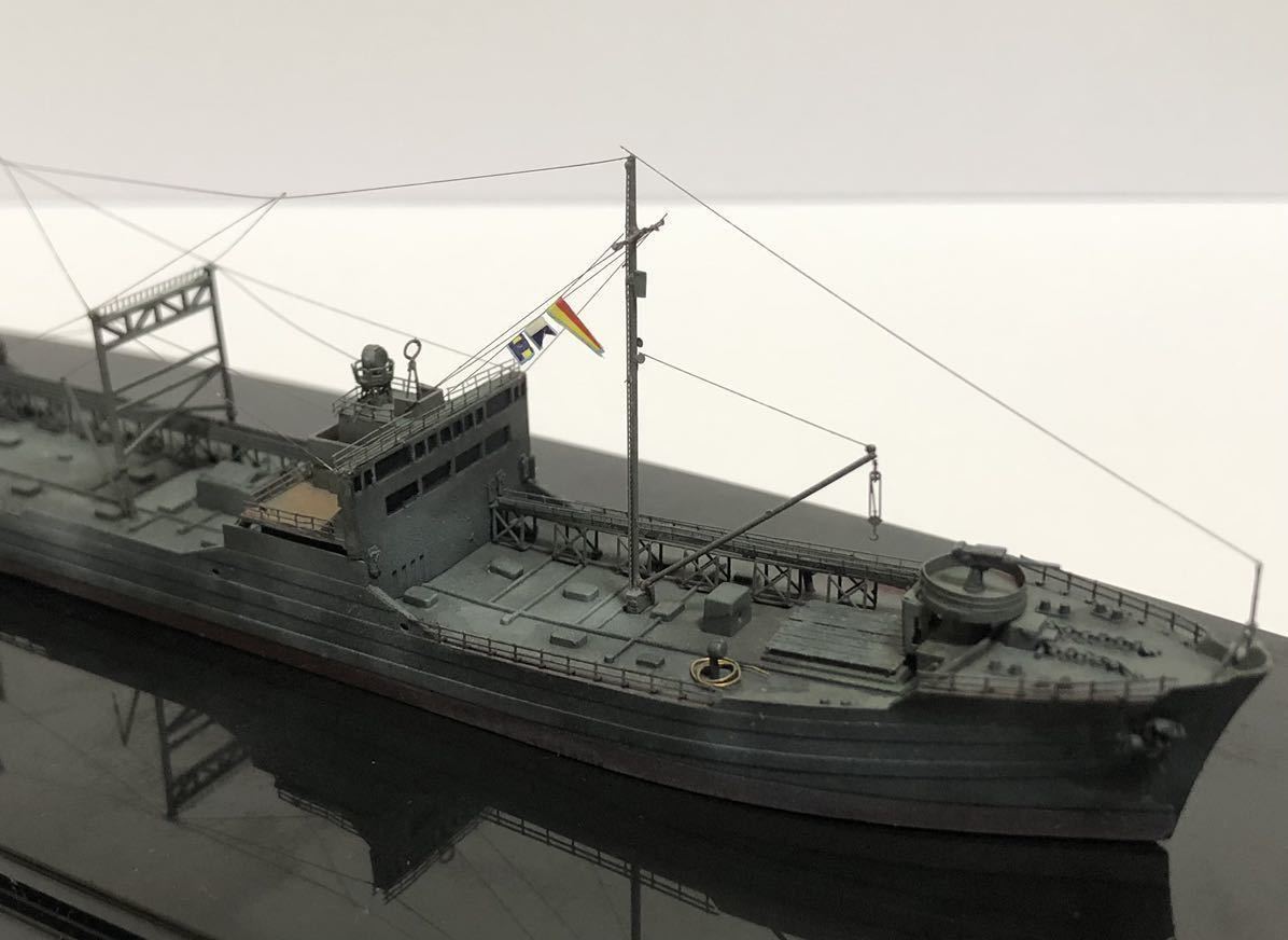 【大日本帝国海軍】輸送船　神國丸　1/700(完成品）_画像3