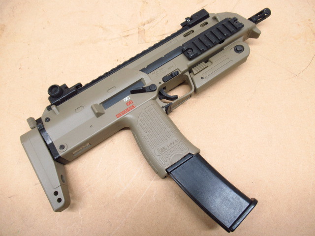 東京マルイ 電動ガン MP7A1 TANカラー Cal.4.6mm×30 ASGKあり サブマシンガン 管理6NT0207N-B02_画像3