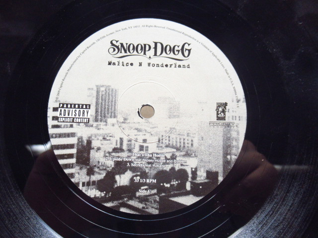 Snoop Dogg Malice N Wonderland スムープドッグ DOGGY STYLE RECORDS 2LP アルバム 509993 08942 1 1 管理D01_画像7