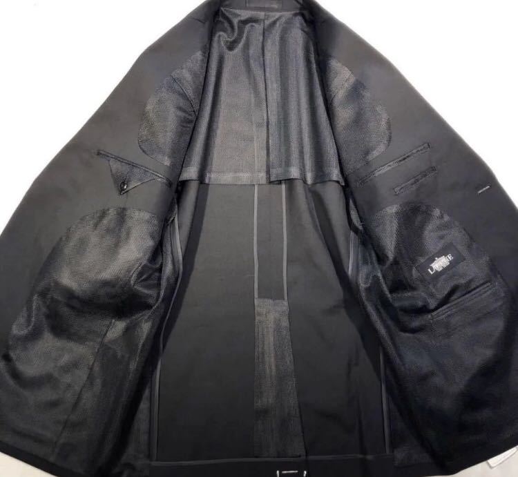 新品【サイズA8 XXL★人気の礼服】2Bシングルスーツ ブラックフォーマル 背抜き センターベンツ 1タック リクルートスーツ 喪服 冠婚葬祭_画像4