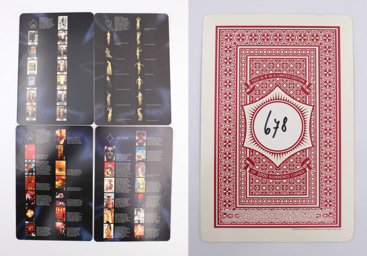 ●VISIONAIRE No.21●Deck of Cards The Diamond Issue●限定3000部●1997年発行●ヴィジョネア●_画像4