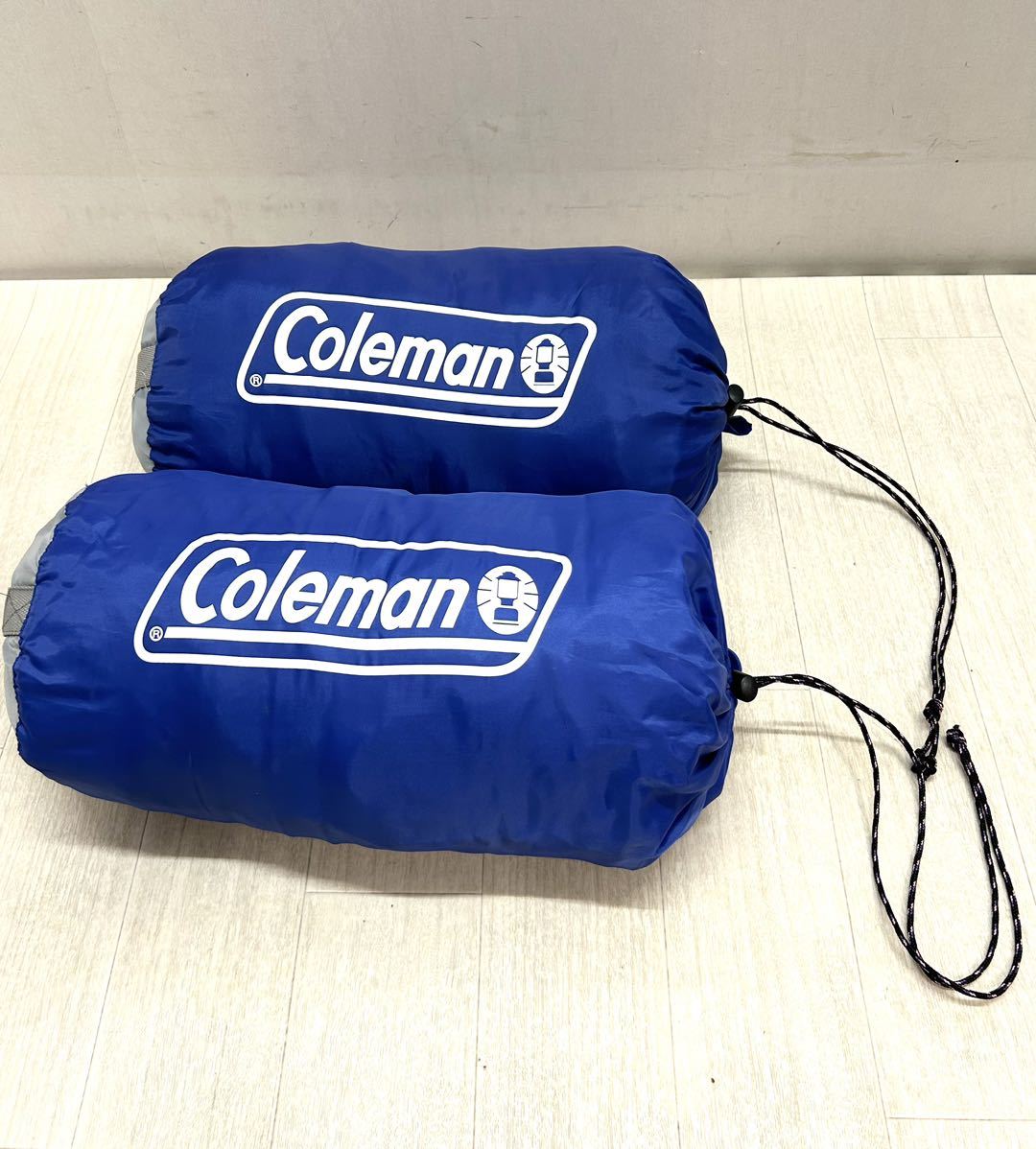 ◯コールマン スクールマミーII C10 ブルー ２つセット◯Coleman 寝袋 シュラフの画像1