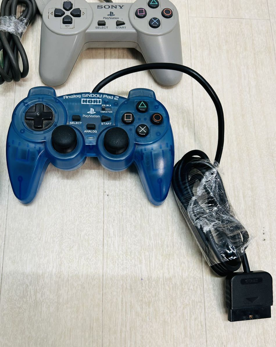 ジャンク●プレイステーション　コントローラー　アナログコントローラー　SONY製　HORI製　●PS プレステ　PlayStation