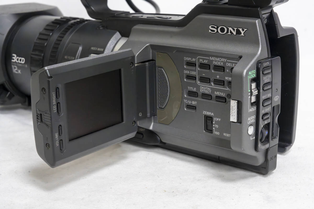 ソニー SONY DSR-PD170 3CCD デジタルカムレコーダー バッテリー付属_画像5