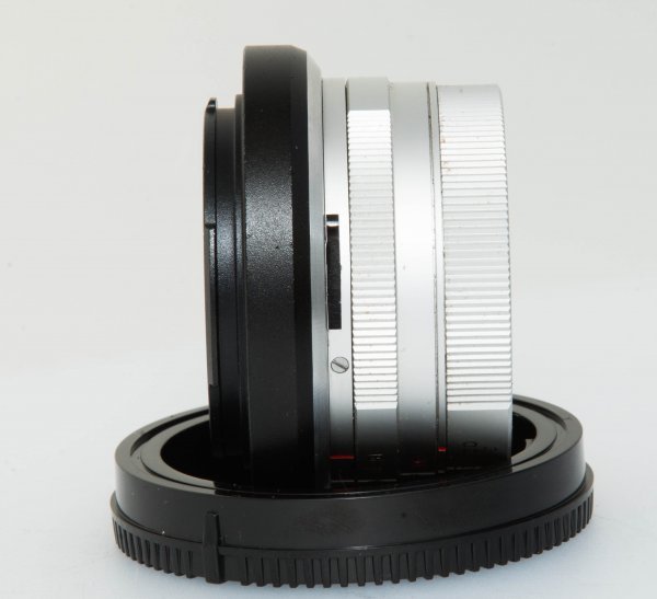 【改造レンズ】YASHINON-DX 2.8/40mm 【YASHICA エレクトロ35MC】の富岡光学製のレンズをSONY Eマウントレンズに改造　_画像4