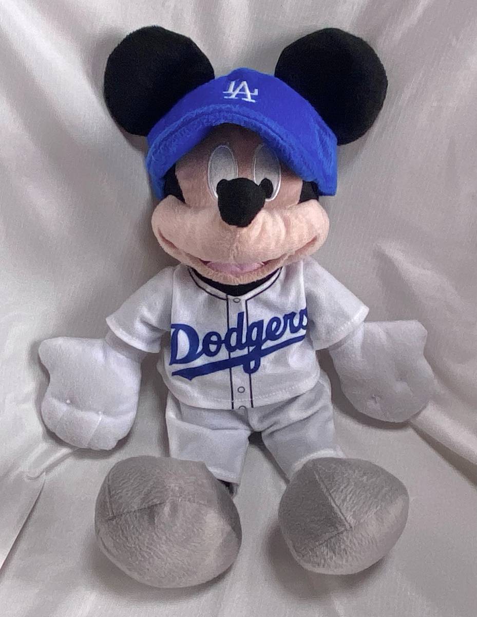 ロサンゼルス・ドジャース ミッキーマウス　ぬいぐるみ　ミッキー Los Angeles Dodgers ディズニー MLB_画像2