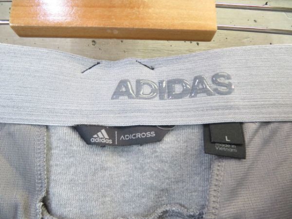 2020s29◆美品です◆adidas アディダス【ADICROSS】ストレッチ スエットジャージパンツ L/ゴルフパンツ/ジャケット/ポロシャツ/ブルゾン_画像9