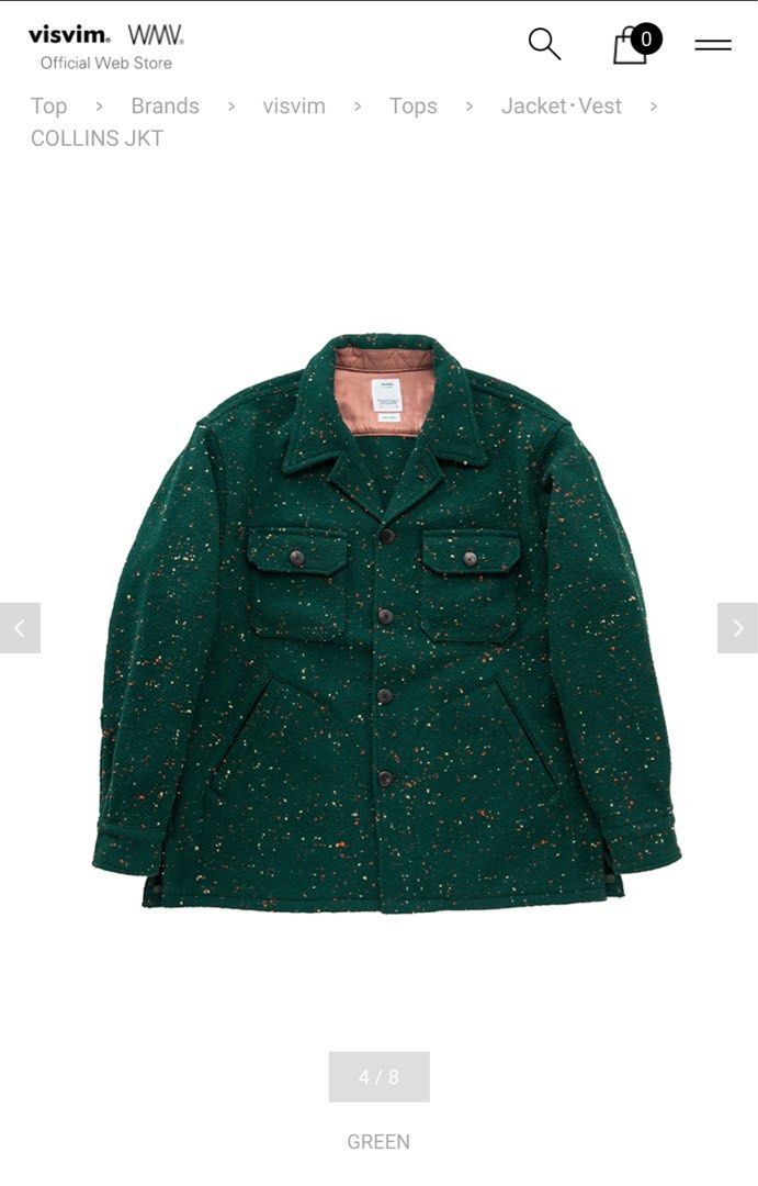 Yahoo!オークション - 新品 visvim 23AW COLLINS JKT ネップ Yahoo!オークション - 新品 visvim 23AW COLLINS JKT ネップ
