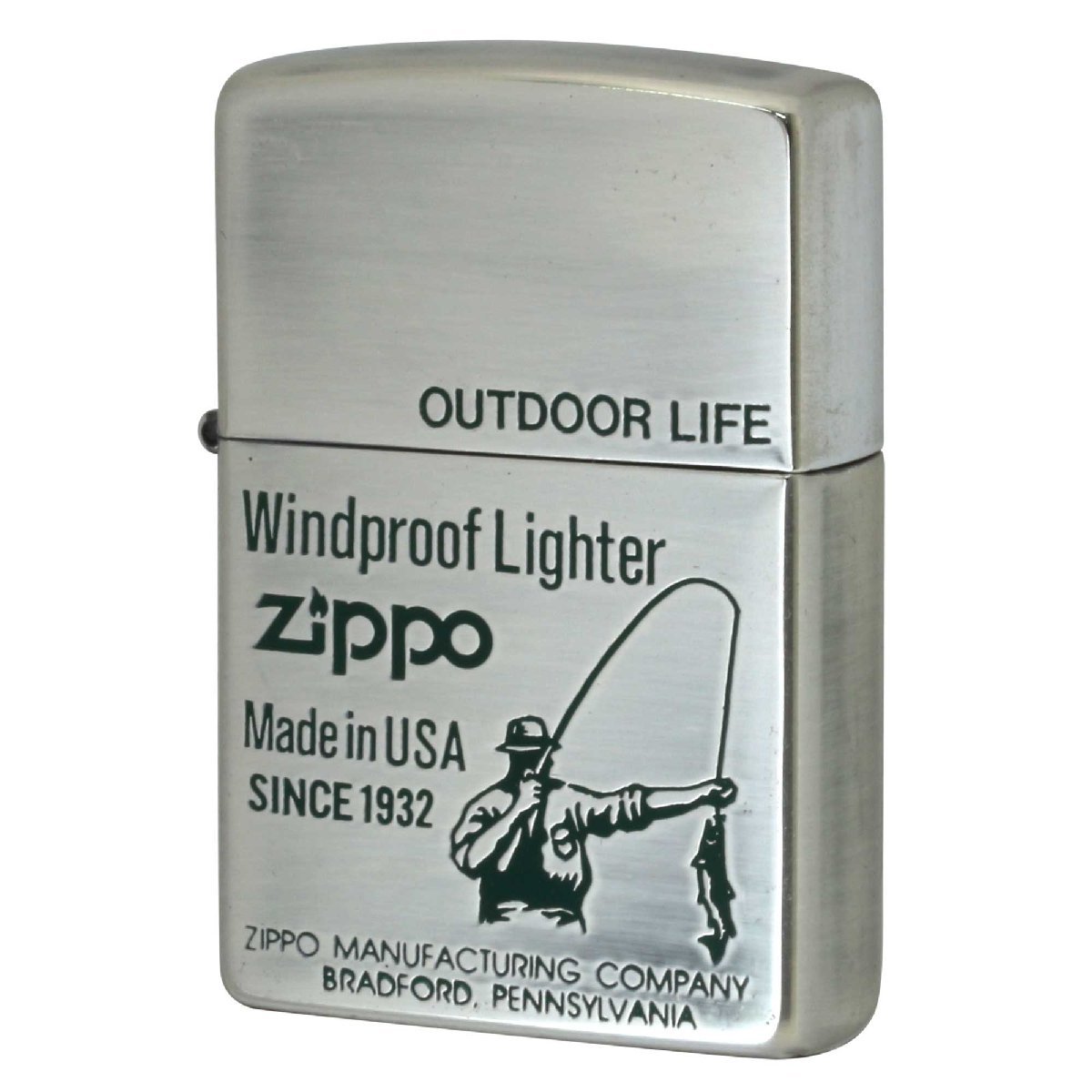 絶版/ヴィンテージ Zippo ジッポー 中古 1996年製造OUTDOOR LIFE 2SIS-A カトラリー付き [A]使用感少なく状態が良い_画像2