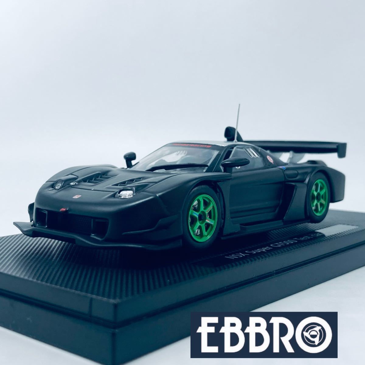 628 EBBRO エブロ 1/43 SUPER GT 2005 NA2型 ホンダ NSX TEST CAR BLACK_画像1