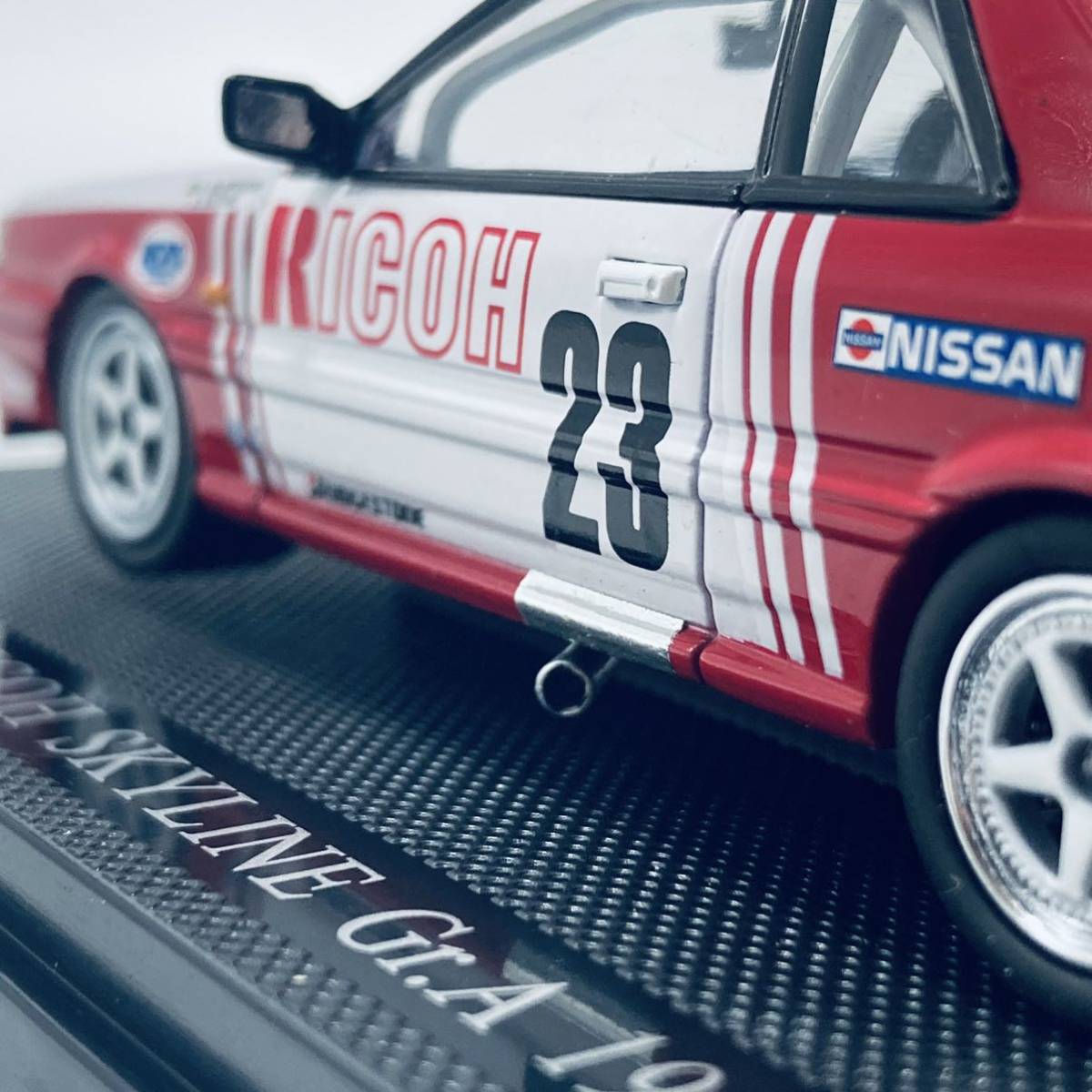 671 EBBRO エブロ 1/43 1988年型 R31 スカイライン GTS-R NISMO Gr.A RICOH_画像6