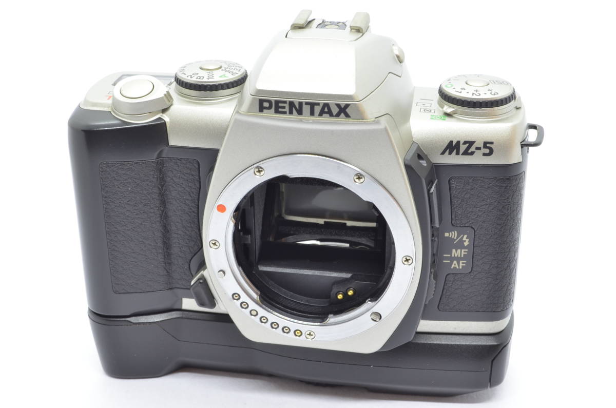 【外観特上級】PENTAX MZ-5 ボディ フィルムカメラ /PENTAX FG グリップ　#t12040_画像1