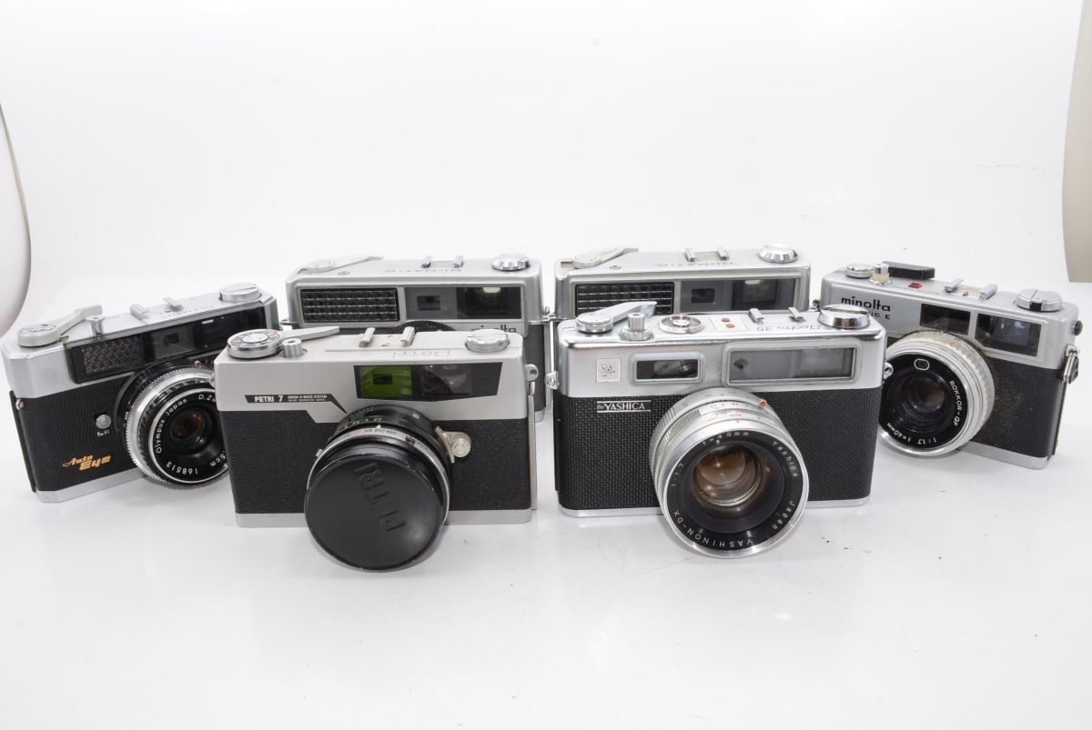 【訳あり】ジャンク フィルムカメラ レンジファインダー等 16台まとめて MINOLTA OLYMPUS ヤシカ Canonなど　#e8352_画像2