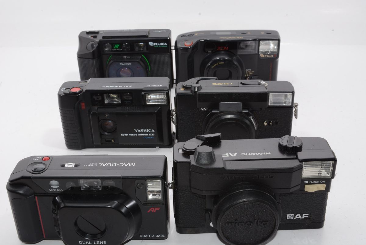 【訳あり】ジャンク コンパクトフィルムカメラ 21台まとめて RICOH コニカ MINOLTAなど色々　#e8088_画像4