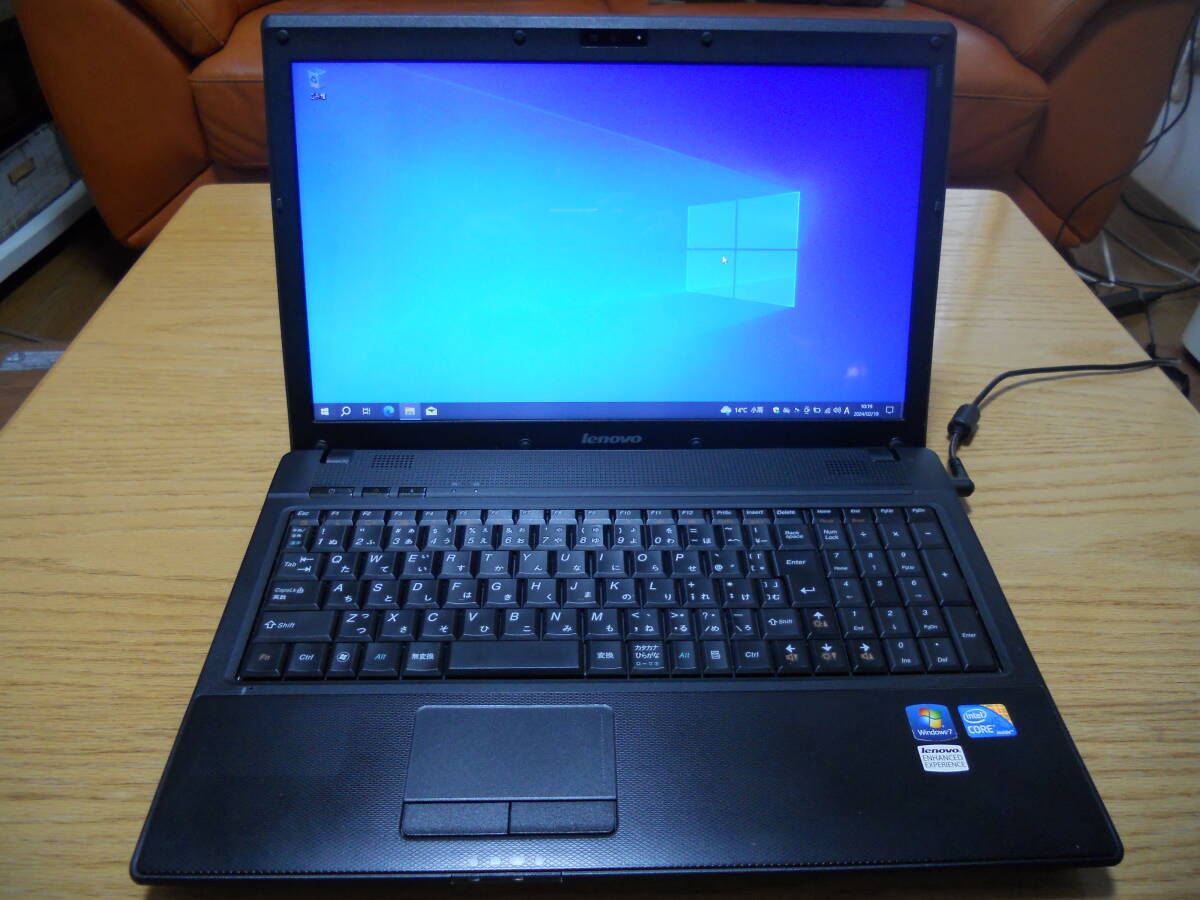 Lenovo G560 / Core i5 M560(2.67GHz) / MEM:4GB / SSD:120GB / Win10_画像1