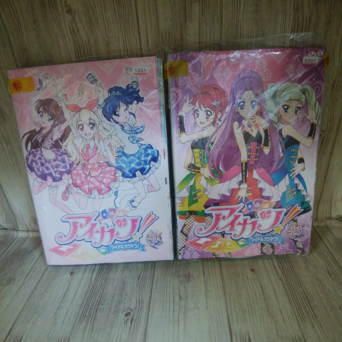 り299-1 アイカツ! アイドルカツドウ 第1期 全17巻 中古レンタル落ち　DVD _画像1