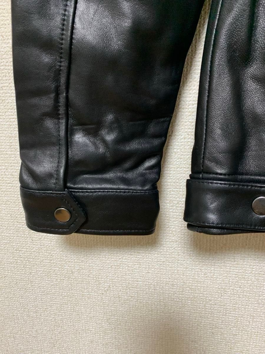 新品 未使用 本革 レザージャケット ライダース レザー 黒 新品 未使用 本革 レザージャケット ライダース レザー 黒
